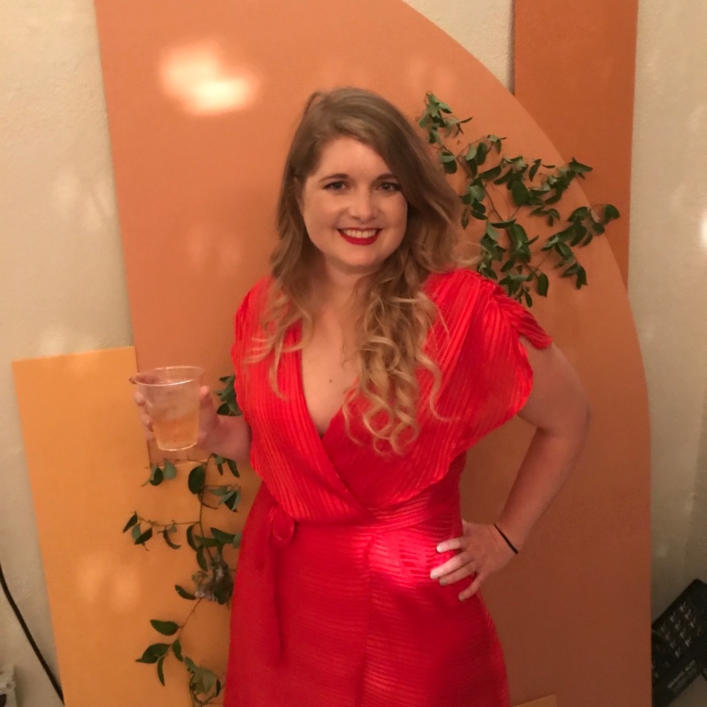 Lulu’s Red High Low Dress